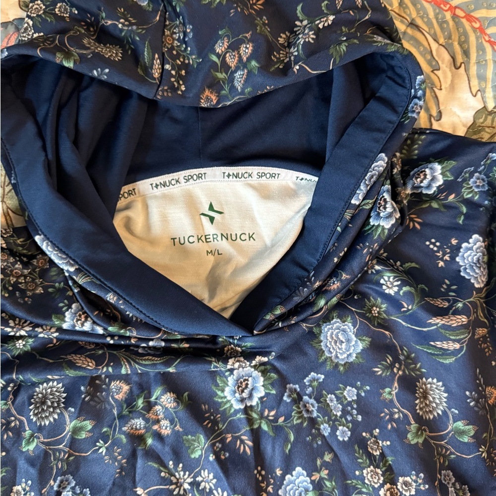 Floral Tuckernuck hoodie - Picture 2 of 3